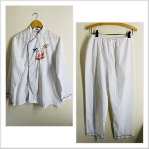 Vintage Chinese Traditional Embroidered Set Tai Chi - size 44 (12)
